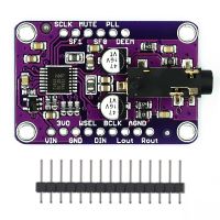 UDA1334A โมดูล DAC CJMCU-1334 UDA1334A I2S DAC Audio Stereo Decoder โมดูลบอร์ดสําหรับ Arduino 3.3V－5V