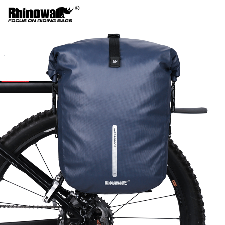 rhinowalk-กระเป๋าสะพายหลังกระเป๋ารถจักรยานยนต์20l-กระเป๋าอานม้า-kursi-belakang-motor-กระเป๋าเดินทางกระเป๋าสะพายไหล่ขี่จักรยานอุปกรณ์เสริมสำหรับมอเตอร์