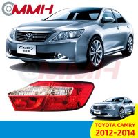 TOYOTA CAMRY ACV50 ACV51 2012-2014 เสื้อ​ไฟท้าย ไฟท้าย​แต่ง ไฟท้ายไฟเบรค​ ไฟเลี้ยว Taillamp Taillight ไฟท้าย​ พร้อมทับทิม ไฟท้ายกันชนหลังสําหรับ​ ทับทิมในฝาท้ายไฟท้าย