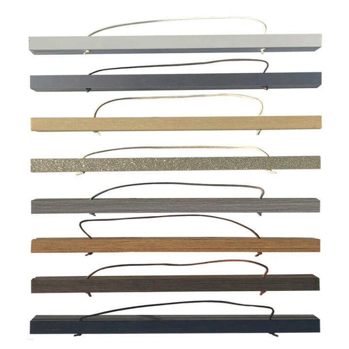 7 Colors Wooden Hanger Painting Hanger Frame Wood Photo Frame