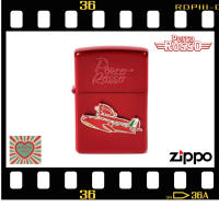 Zippo Studio Ghibli Hayao Miyazaki - Collection Porco Rosso NZ-24 Red, 100% ZIPPO Original from USA, new and unfired. Year 2021