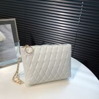 [COD] womens bag 2022 Lingge fresh retro clutch temperament fashion bags