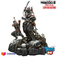 Prime1 Studio UPMGOW-02DX God of War Kratos &amp; Atreus Ivaldis Deadly Mist Armor Set Deluxe Version