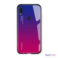 สำหรับ Asus Zenfone Max Pro M1 ZB601KL ZB602KL MAX Pro M2 ZB631KL ZB633KL MAX M2 Luxury Aurora Rainbow ปลอก Gradient Series เคสมือถือกันกระแทกกระจกเทมเปอร์ฝาหลัง