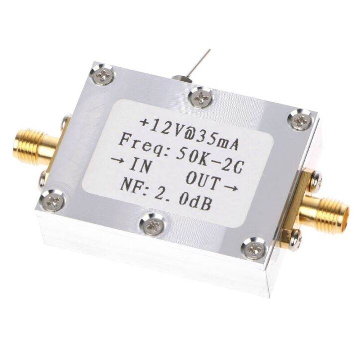 Rf Amplifier Signal Receiver 50k-2ghz Low Noise Amplifier Rf Amplifier ...