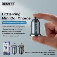 Remax ของแท้ 100% RCC-233 ที่ชาร์จ ชาร์จในรถ 27วัตต์ USB+TYPE-C PD3.0/QC3.0 Fast charging car charger ชาร์จเร็ว