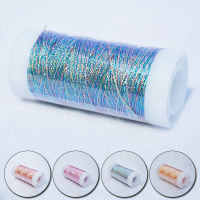 0.2/04/0.6/0.8 มม. ด้ายเย็บผ้า Glitter Cross Stitch เส้นด้ายเย็บด้ายทอเย็บปักถักร้อยถักเส้นไหม 3-12 เส้น-huangjianping