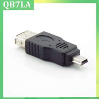 OTG Converter Universal USB 2.0 A To Mini B 5-Pin Male Adapter For Mini Type-A B Jack Splitter Smart Phone QB7LA