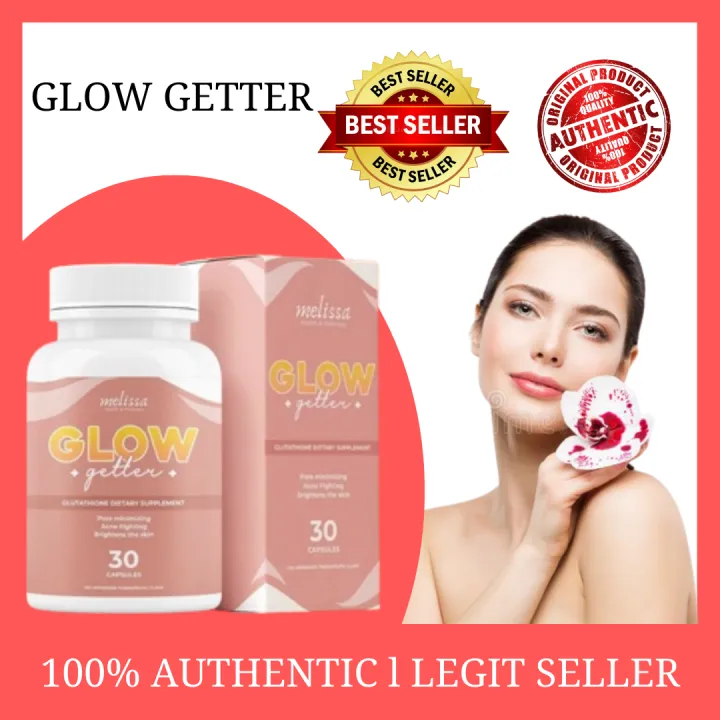 Glow Getter Japan LGlutathione Capsule with Collagen , Zinc, Vitamin C
