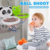 【cw】 Baby Cup Shooting Basketball Hoop With 3 Bathtub Shower Kid Game Children 【hot】