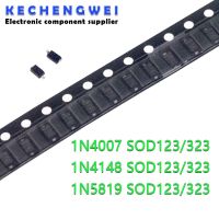 100pcs SMD diode 0805 SOD-123 1N5819 1N4007 1N4148 SOD123 SOD-323 1206 1N4148WS 1N5819WS B5819WS SOD323Electrical Circuitry Parts