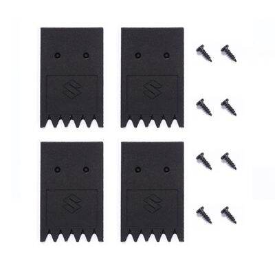 Rubber Front and Rear Fenders Mud Flaps Upgrades Accessories for Suzuki Jimny 1/16 RC Crawler Car Parts