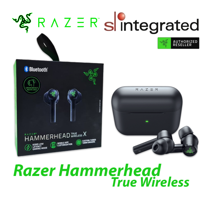 Razer Hammerhead True Wireless 2021 Wireless Low Latency Earbuds With Razer Chroma Rgb Lazada 2126