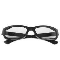 1 PC Circular Polarized Passive 3D Glasses Stereo Black For 3D TV Real D IMAX Cinemas