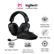Combo tai nghe game logitech G Pro X và chuột game Logitech G Pro X