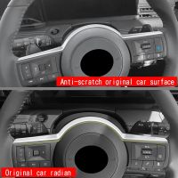 For Nissan SERENA C28 2022-2023 Car Steering Wheel Back Trim Cover Car Styling Decoration Auto Accessories