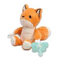 Dr.Browns : DRBAC123 จุกหลอก Franny the Fox Lovey w/Aqua One-Piece Pacifier