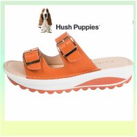 HUSH PUPPIES รองเท้าโลฟเฟอร์ ส้นแบน แบบสวม ขนาดใหญ่ สําหรับผู้หญิง ไซซ์ EU 40 41