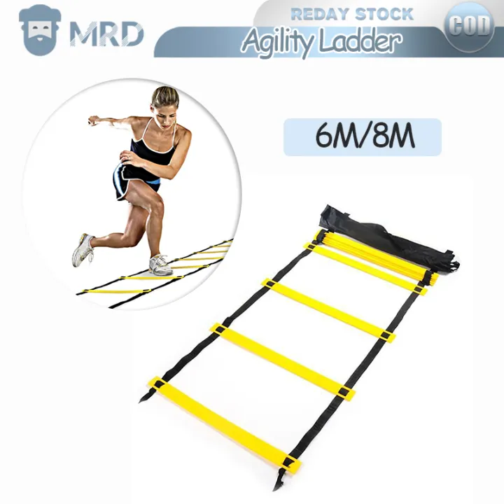 Speed Agility Training Ladders Nylon Straps Agile Pace Boxing Soccer