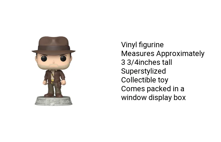 Funko Pop! Movies: Indiana Jones Raiders of The Lost Ark with Jacket