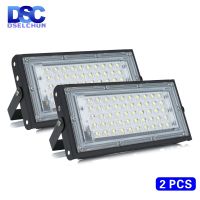 2ชิ้นล็อต50วัตต์นำแสงน้ำท่วม AC 220โวลต์230โวลต์240โวลต์กลางแจ้ง Floodlight สปอตไล IP65กันน้ำ LED โคมไฟถนนภูมิทัศน์แสง