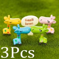 【cw】 3Pcs New Resin Garden Ornament Miniature Bonsai Pots Doll(Color random) ！