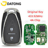 Datong World Car รีโมทคอนลสำหรับ Chevrolet JM Tracker ORLANDO 4A PCF7938X 433.92MHz Original keyless promixit Y CARD