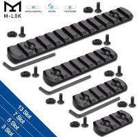 ❀❀﹍ SMR79 Tactical 20mm M-Lok Metal Rail 3-5-7-13 Slot set Rail Fixture Ultra-light 6061 Aluminum Alloy