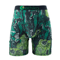 แฟชั่นผู้ชาย กางเกงบ็อกเซอร์ Letter Mens Boxer Trunks Boxershort Underpants 1036