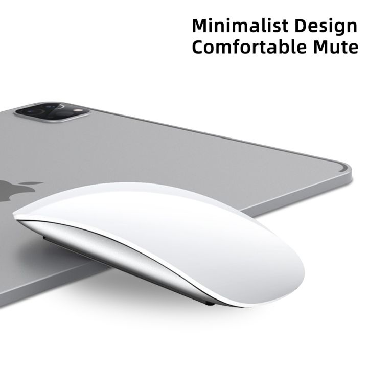 bluetooth-wireless-mouse-rechargeable-multi-arc-touch-ultra-thin-magic-mouse-for-apple-macbook-air-pro-tablet-ipad-asus-laptop