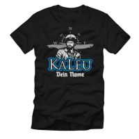 JHPKJU96 KaLeu Personalisiert Personalisiert U-Boot Kapitän-Leutnant Marine WW2 Mens 100% Cotton Casual Tshirts Loose Top Size 4XL 5XL 6XL