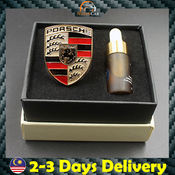 NexusConcept Porsche Car Logo Diamond Air Freshener Perfume Lazada