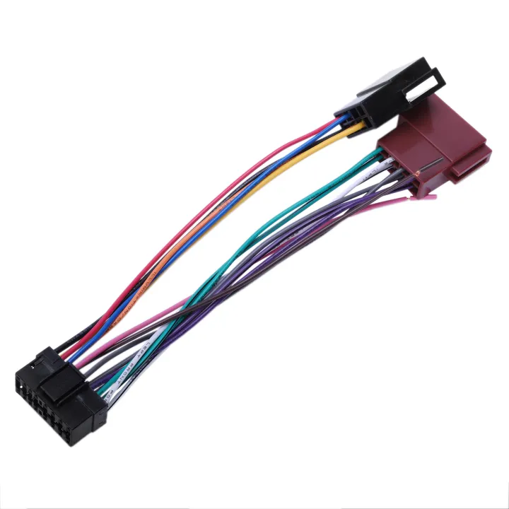 16Pin Car Stereo Radio Harness For Sony Radio Play Plug Auto Adapter ...