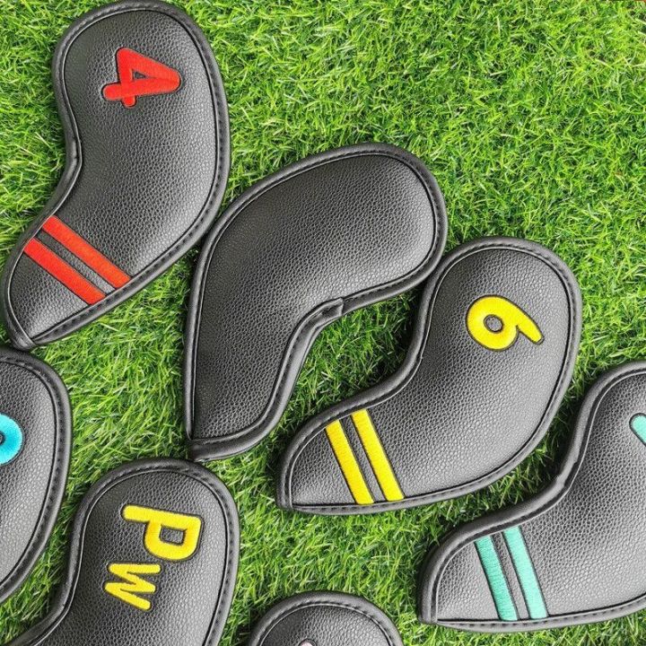 pu-iron-set-golf-iron-set-general-club-head-set-simple-club-cover-protective-cover-golf-iron-covers-golf-club-head-covers