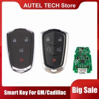 ↂ AUTEL Premium 5 Buttons Samrt IKEY GM005AL For GM Cadillac 4 Button IKEYGM004AL For Autel MaxiIM Key Program Tool