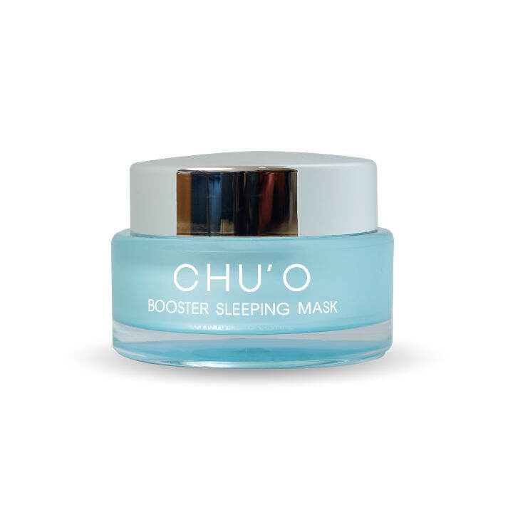 chu-o-booster-sleeping-mask-มาส์กเนื้อเจลสูตรเข้มข้น-30-ml-เซต-5-กระปุก-แถมฟรี-กระเป๋ากระสอบ-by-ดีลเด็ด