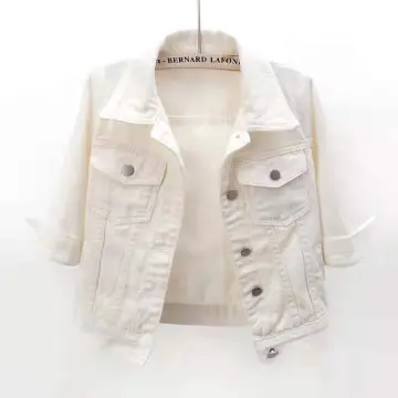 Forever 21+ Distressed Denim Jacket (0X) Women's Plus Size White Denim  Jacket | White denim jacket, Distressed denim jacket, Denim women