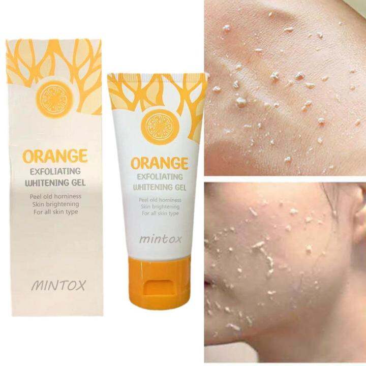 Gmeelan Orange Face Exfoliating Cream Skin Care Whitening Moisturizer