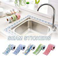 Kitchen Sink Waterproof Sticker Anti mold Waterproof Gap Toilet Stickers Self adhesive Seam Countertop Bathroom Tape T4L9