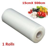 【CW】✲┇♚  1 Roll Sealer Food Saver Household Hotel Supplies Storage Film 15cmx500cm