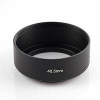 ฮูดเลนส์ Metal Lens Hood 40.5mm Sun Shade Cover Screw in Mount 40.5mm Filter Front thread