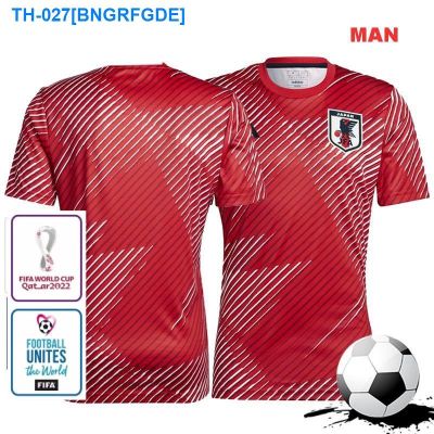 ❇☍┋ 2022/2023 Japan Football Shirt Men Pre-match Uniform World Cup Top Qualit Jersey With Patch