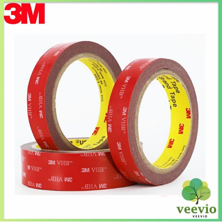 veevio-เทปกาวสองหน้า-3m-กาวโฟม-เทปกาวสองหน้ากันน้ำ-3m-double-sided-tape