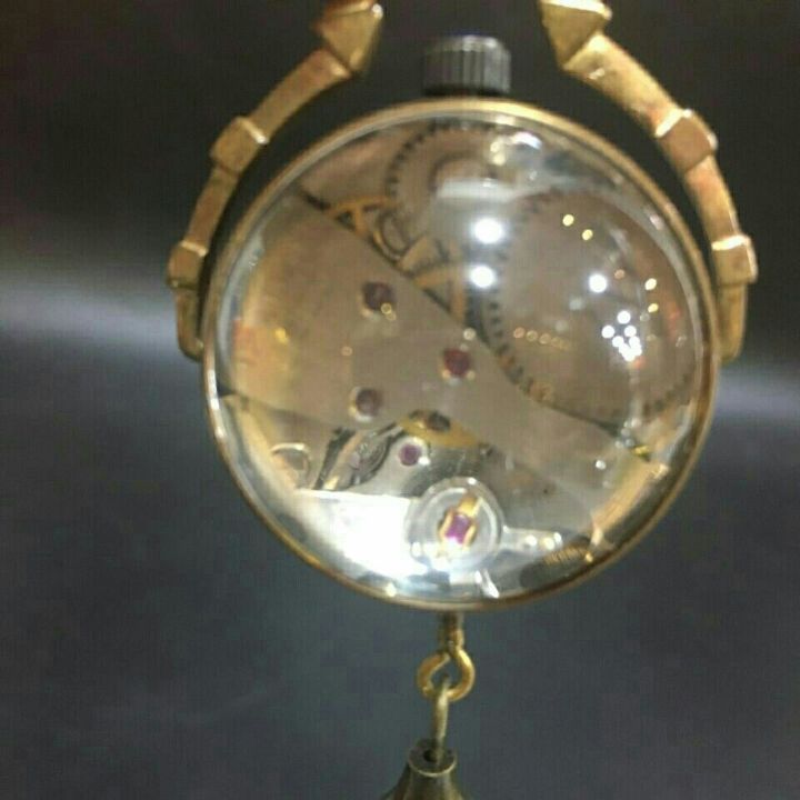 ของเก่า-เบ็ดเตล็ด-ของเก่า-คริสตัลบอล-นาฬิกาแขวน-นาฬิกาพก-นาฬิกาเชิงกล-จี้-นาฬิกาทองแดง-เก่า-ย้อนยุค-วินเทจ-นาฬิกาแขวนขนาดเล็ก