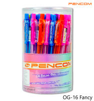 Pencom OG16-Fancy ปากกาหมึกน้ำมันแบบกด