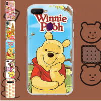 Ta-17 Winnie Pooh Bear อ่อนนุ่ม โปร่งใส ปก หรับ Samsung A34 M52 A04 M30S A23 M23 M53 M21 A54 M30 A40S A9 A14 A04S M33 Plus เคสโทรศัพท์