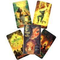 การ์ด Cirque Du Tarot โดย Leeza Robertson เกมปาร์ตี้ทำนายดวงชะตาพยากรณ์ไพ่ทาโรต์สำหรับผู้เริ่มต้น