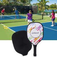 Pickleball Paddle Wood Pickleball Racket With Ergonomic Cushion Grip Great Gift For Men &amp; Women &amp; Beginners F2TC ทนทาน