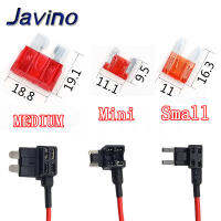 12V มินิขนาดเล็กขนาดกลางผู้ถือฟิวส์รถ Add-a-circuit TAP อะแดปเตอร์ 10A Micro Mini มาตรฐาน ATM Blade ฟิวส์-Zitao