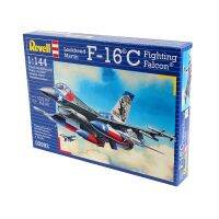 Revell โมเดลที่ประกอบ1/144อเมริกัน F-16ไฟเตอร์03992 C